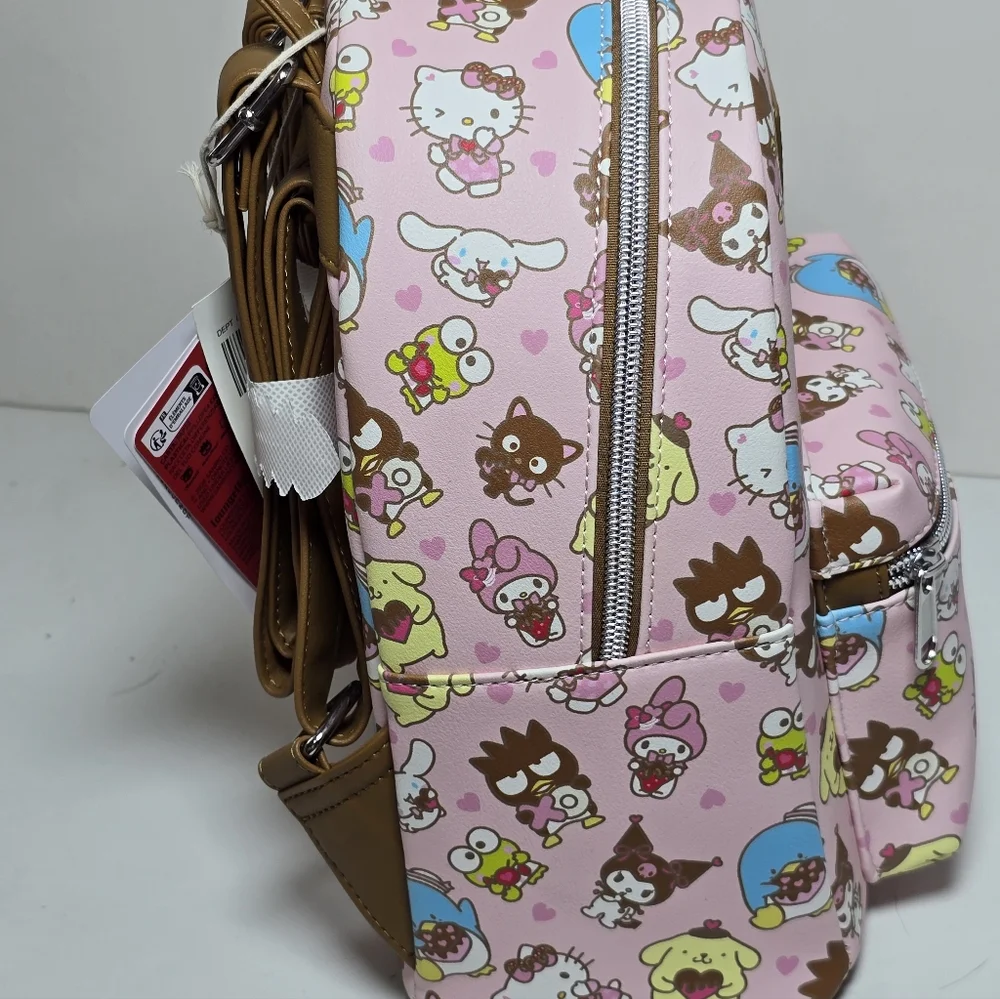 Loungefly Sanrio Hello Kitty & Friends Sweet Treat Mini Backpack NWT Pink Kawaii - Picture 4 of 7